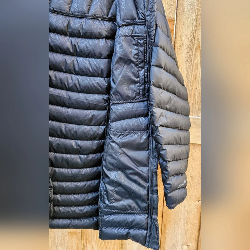 Eddie Bauer, Astoria Hooded Down Parka. Women's L. - Picture 3 of 9